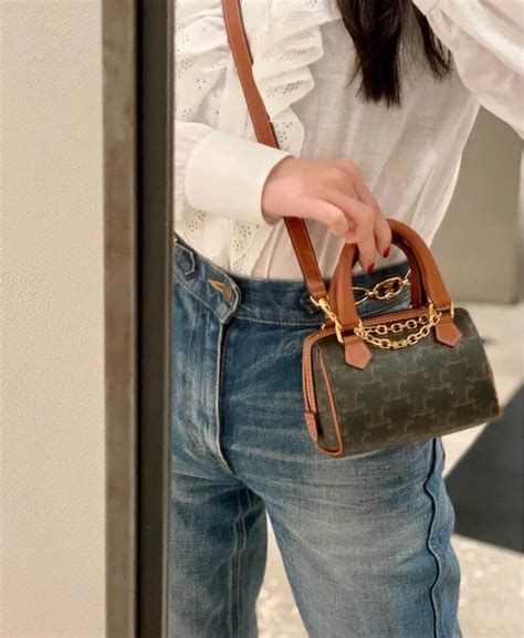 celine small boston bag outfit|Boston bag company.